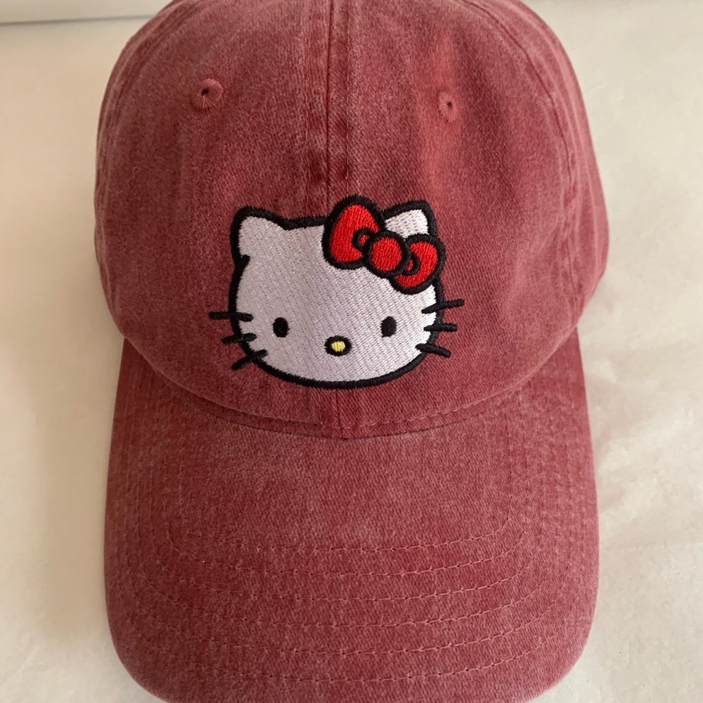 NWT Hello Kitty Nantucket Red Baseball Cap